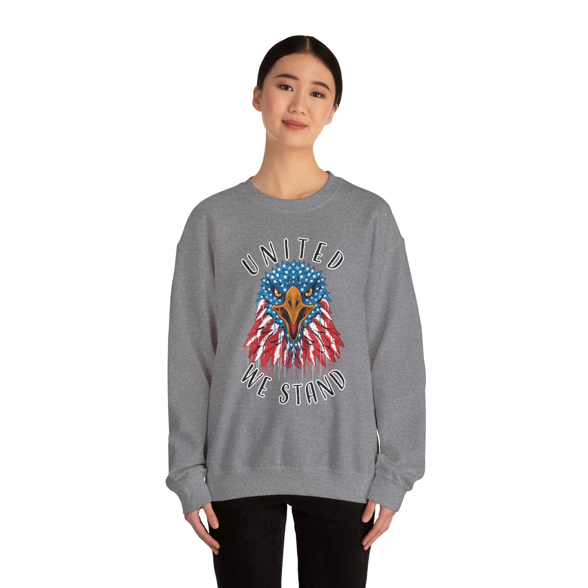 United We Stand - Unisex Heavy Blend™ Crewneck Sweatshirt - OCDandApparel