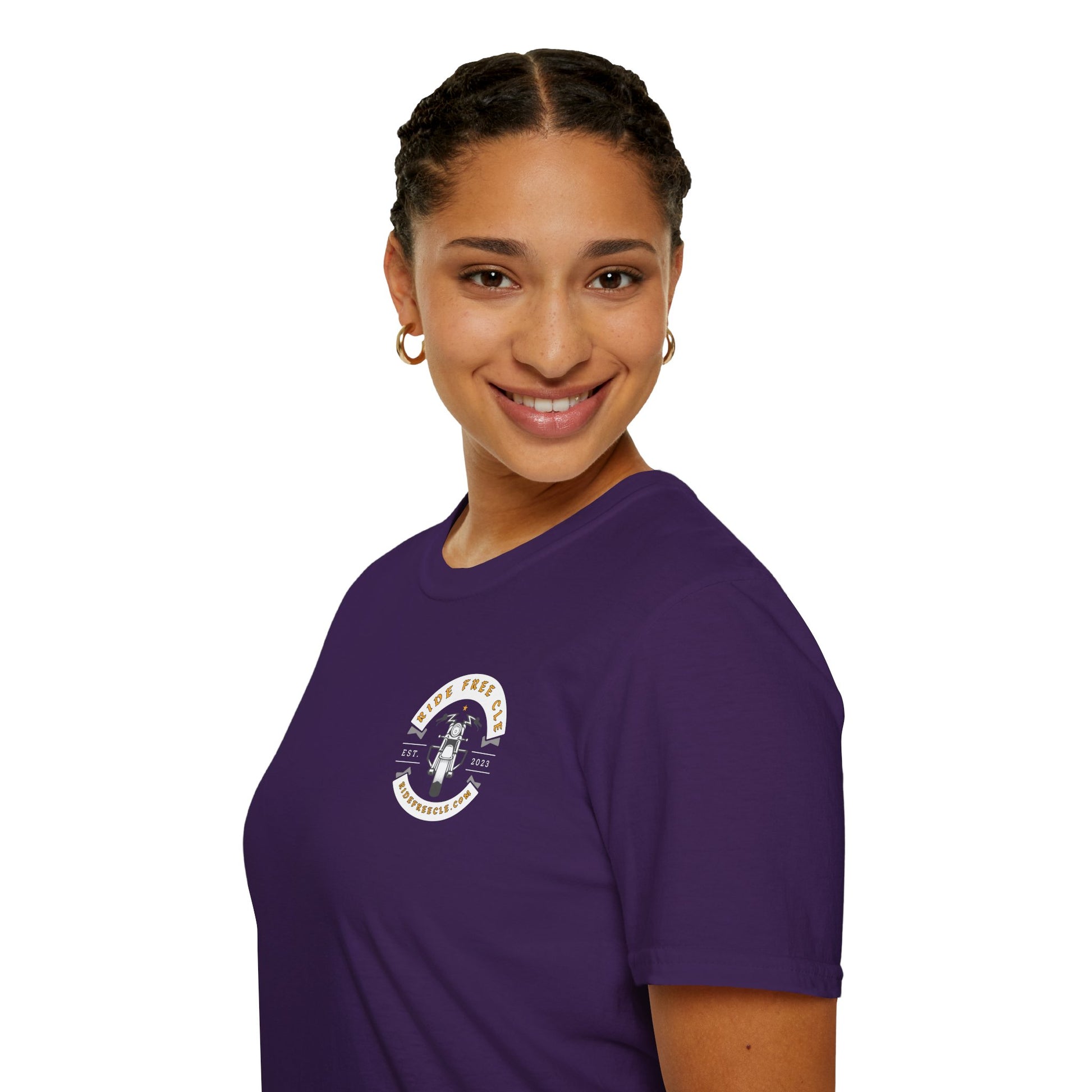 Ride Free CLE - Unisex Softstyle T-Shirt - OCDandApparel