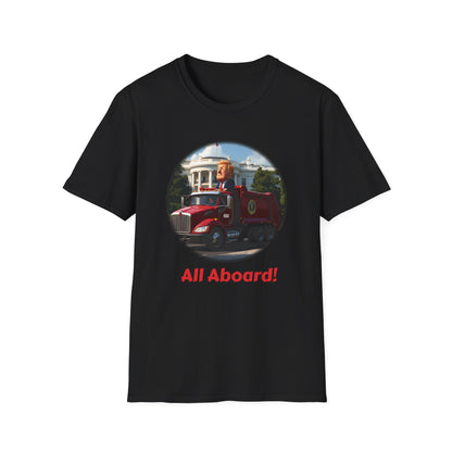Garbage Truck Trump - Unisex Softstyle T-Shirt - OCDandApparel
