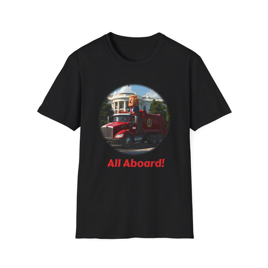 Garbage Truck Trump - Unisex Softstyle T-Shirt - OCDandApparel