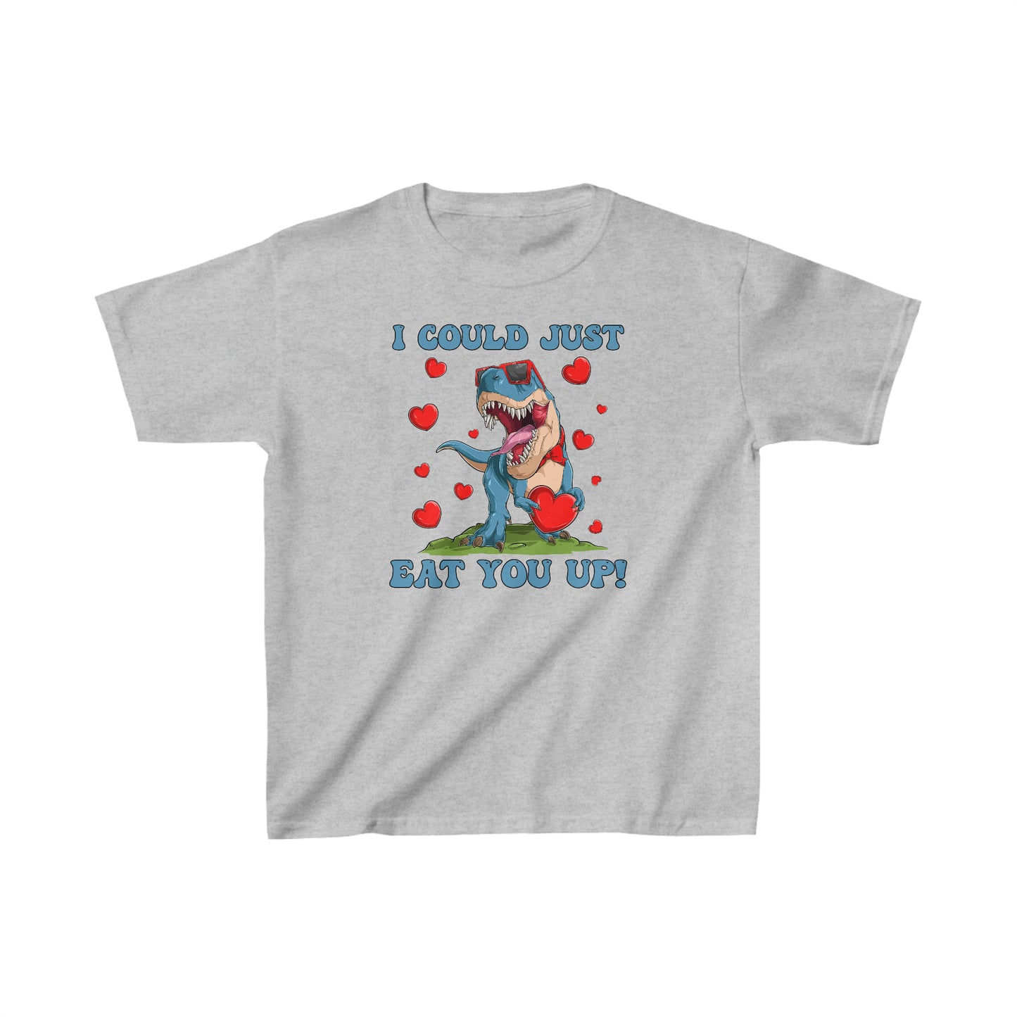 I Could Just Eat You UP T-Rex - Kids Heavy Cotton™ Tee - OCDandApparel