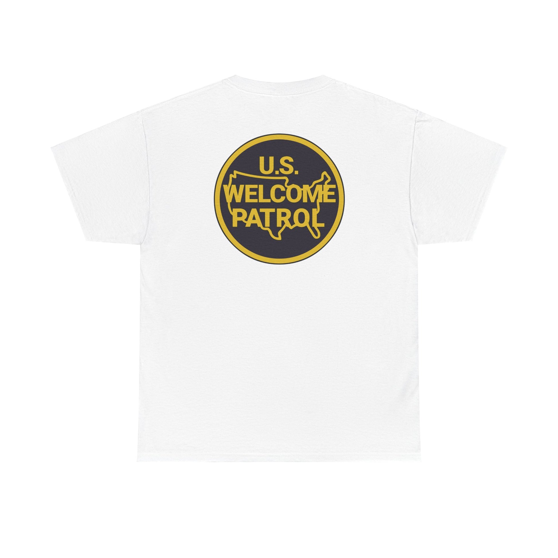 US Welcome Patrol Parody - Gildan Unisex Heavy Cotton Tee - OCDandApparel