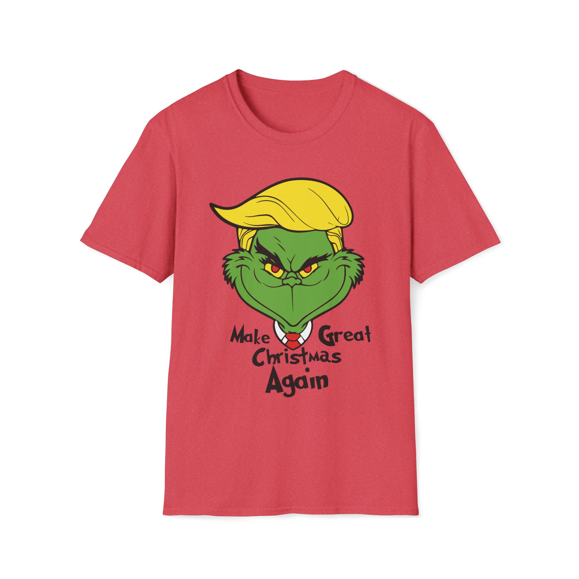 Christmas Great Again Grinchy - Unisex Softstyle T-Shirt - OCDandApparel