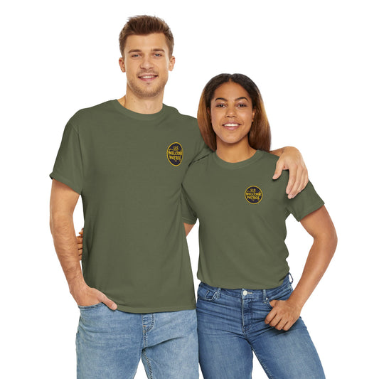 US Welcome Patrol Parody - Gildan Unisex Heavy Cotton Tee - OCDandApparel