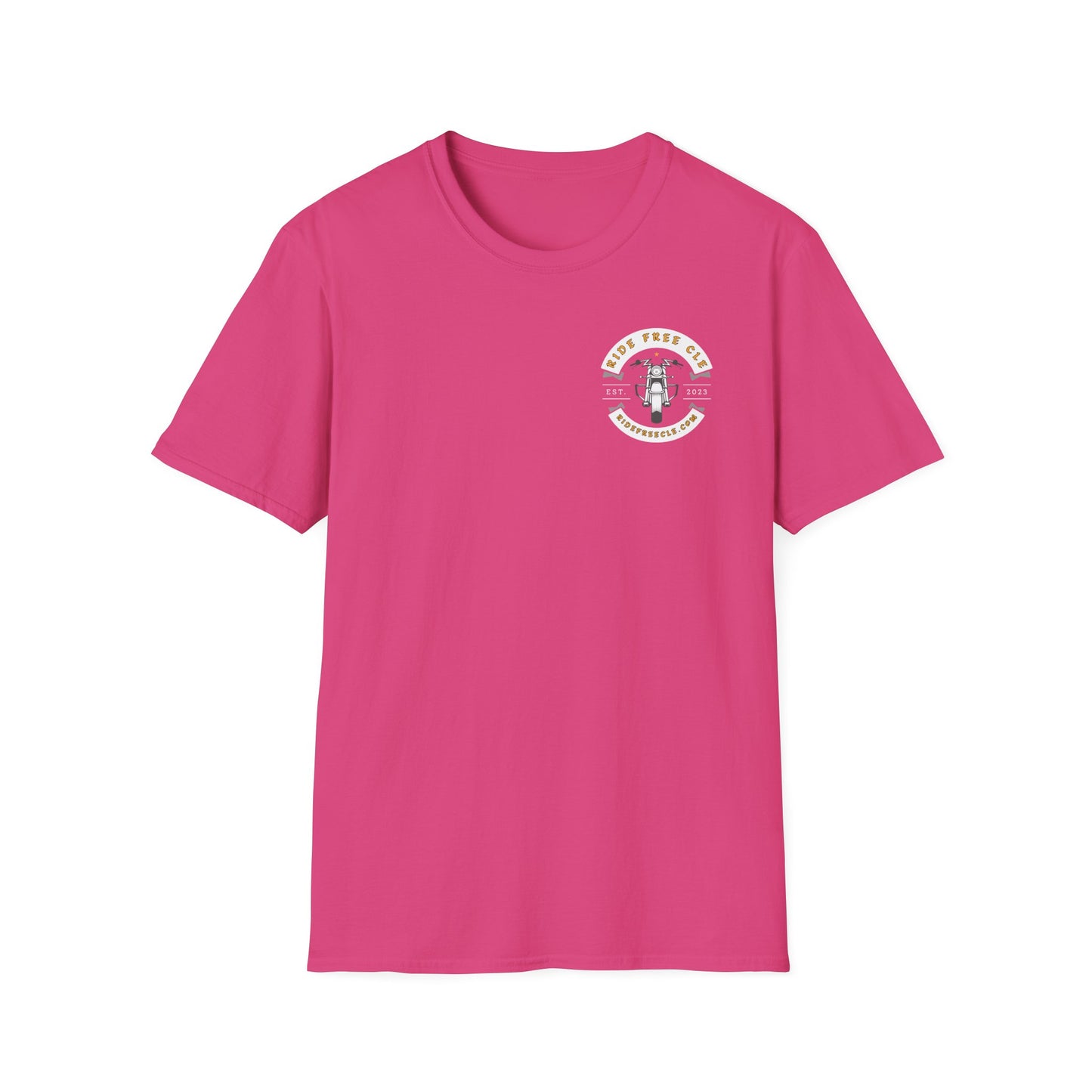 Ride Free CLE - Unisex Softstyle T-Shirt - OCDandApparel