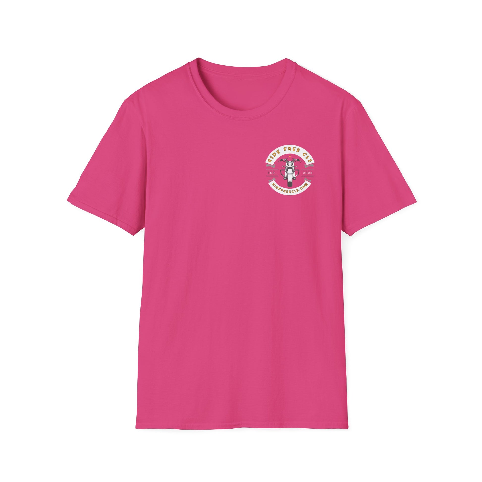 Ride Free CLE - Unisex Softstyle T-Shirt - OCDandApparel