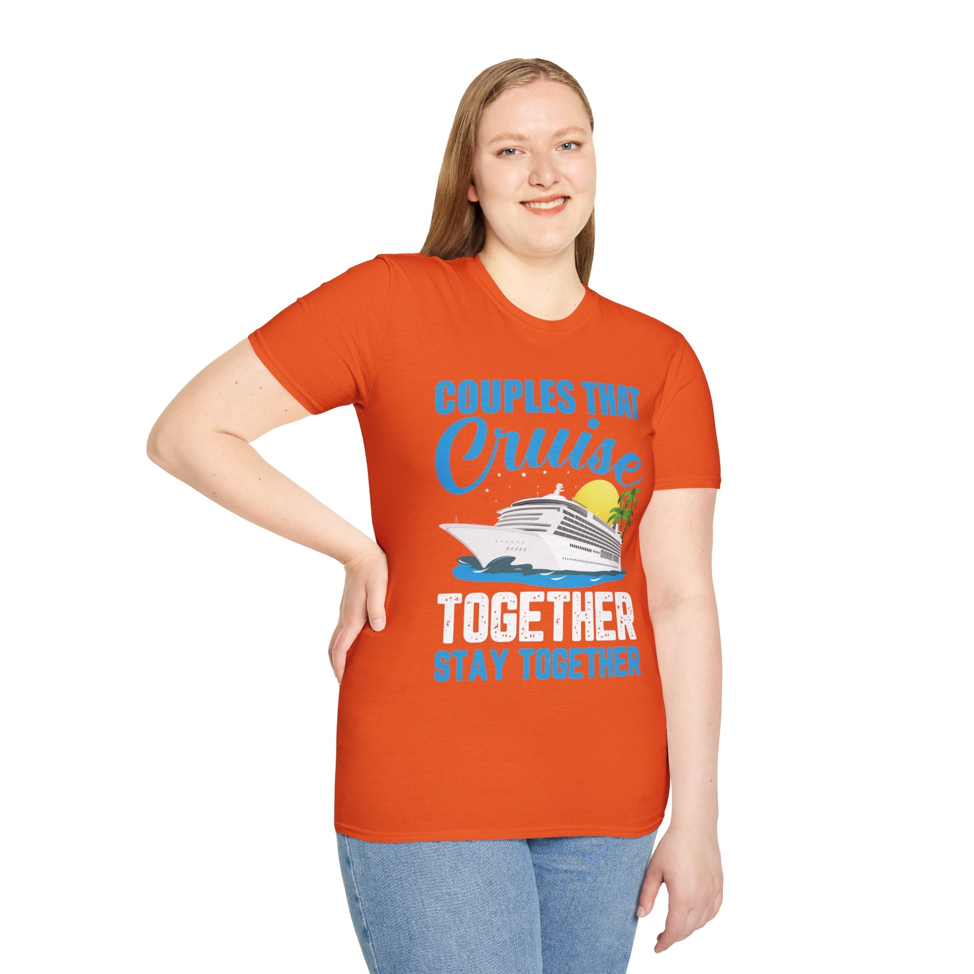 Couples That Cruise - Unisex Softstyle T-Shirt - OCDandApparel