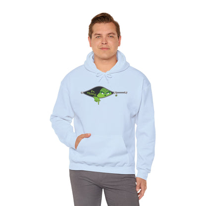 "Ew. People." Grinch Hoodie - Unisex Heavy Blend™ Hooded Sweatshirt - OCDandApparel