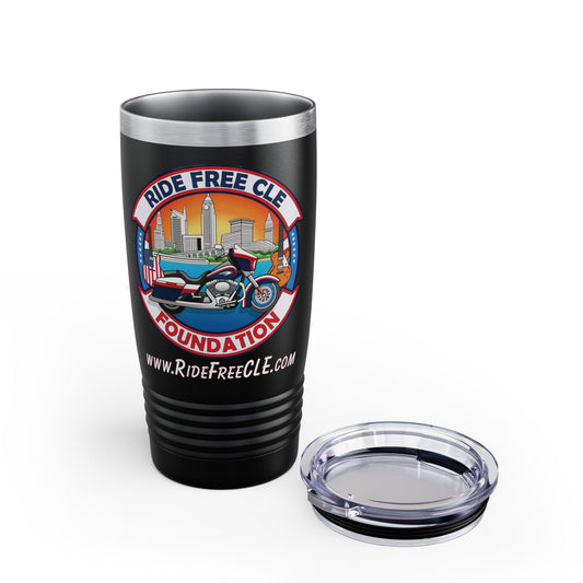 Ride Free CLE Foundation 20oz Tumbler - Perfect for Riders & Outdoor Enthusiasts - OCDandApparel