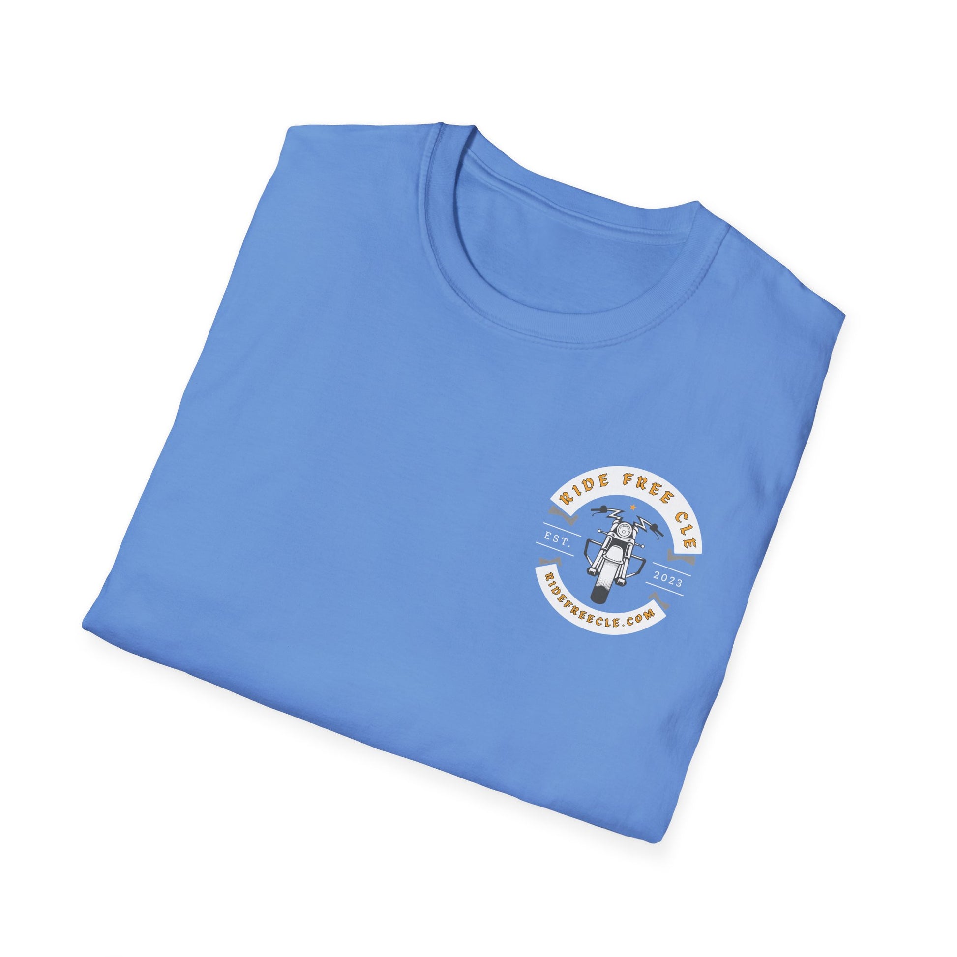 Ride Free CLE - Unisex Softstyle T-Shirt - OCDandApparel