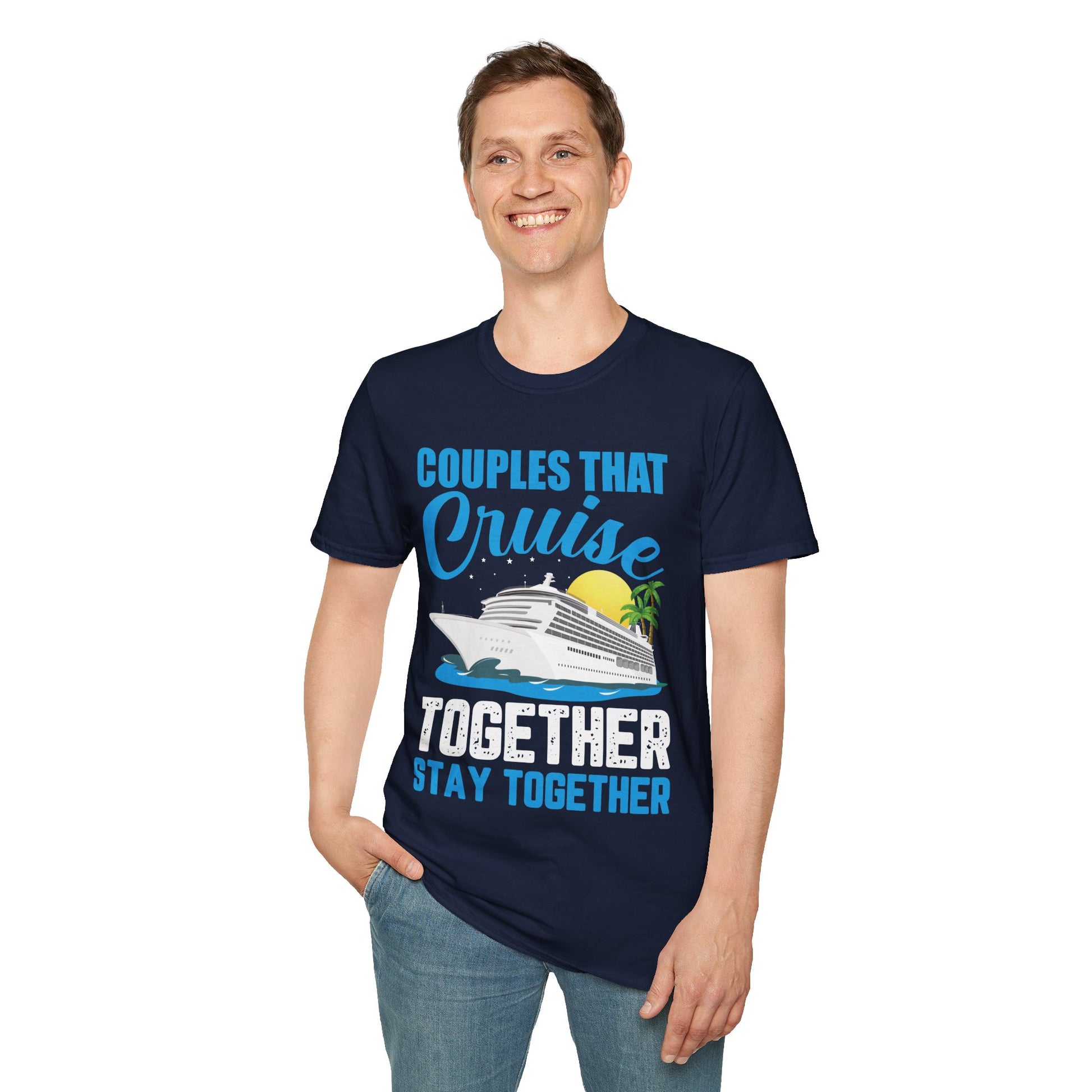 Couples That Cruise - Unisex Softstyle T-Shirt - OCDandApparel