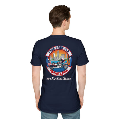 Ride Free CLE - Unisex Softstyle T-Shirt - OCDandApparel