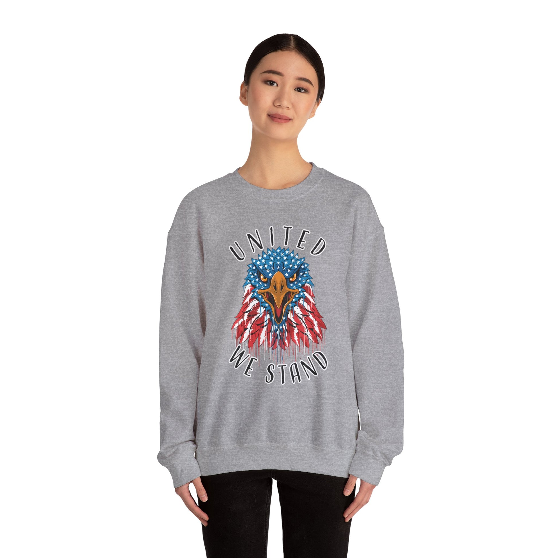 United We Stand - Unisex Heavy Blend™ Crewneck Sweatshirt - OCDandApparel