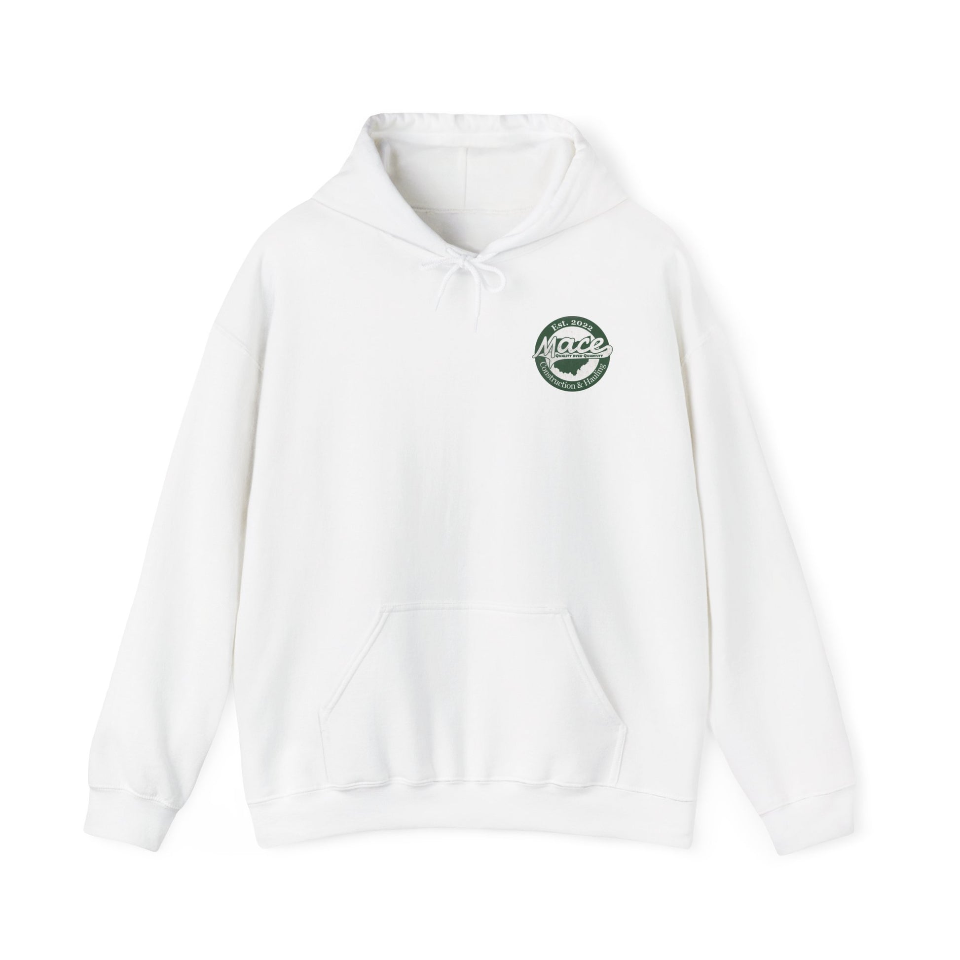 Mace Construction & Hauling - Unisex Heavy Blend™ Hooded Sweatshirt - OCDandApparel