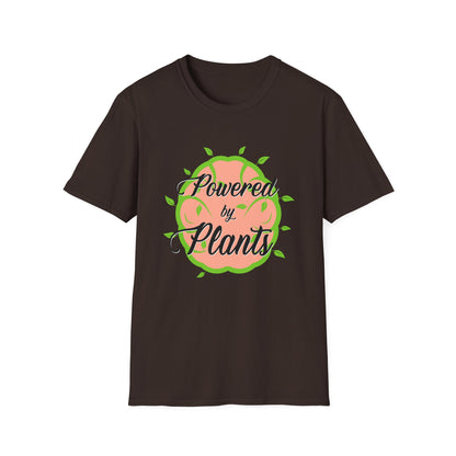 Powered by Plants - Unisex Softstyle T-Shirt - OCDandApparel