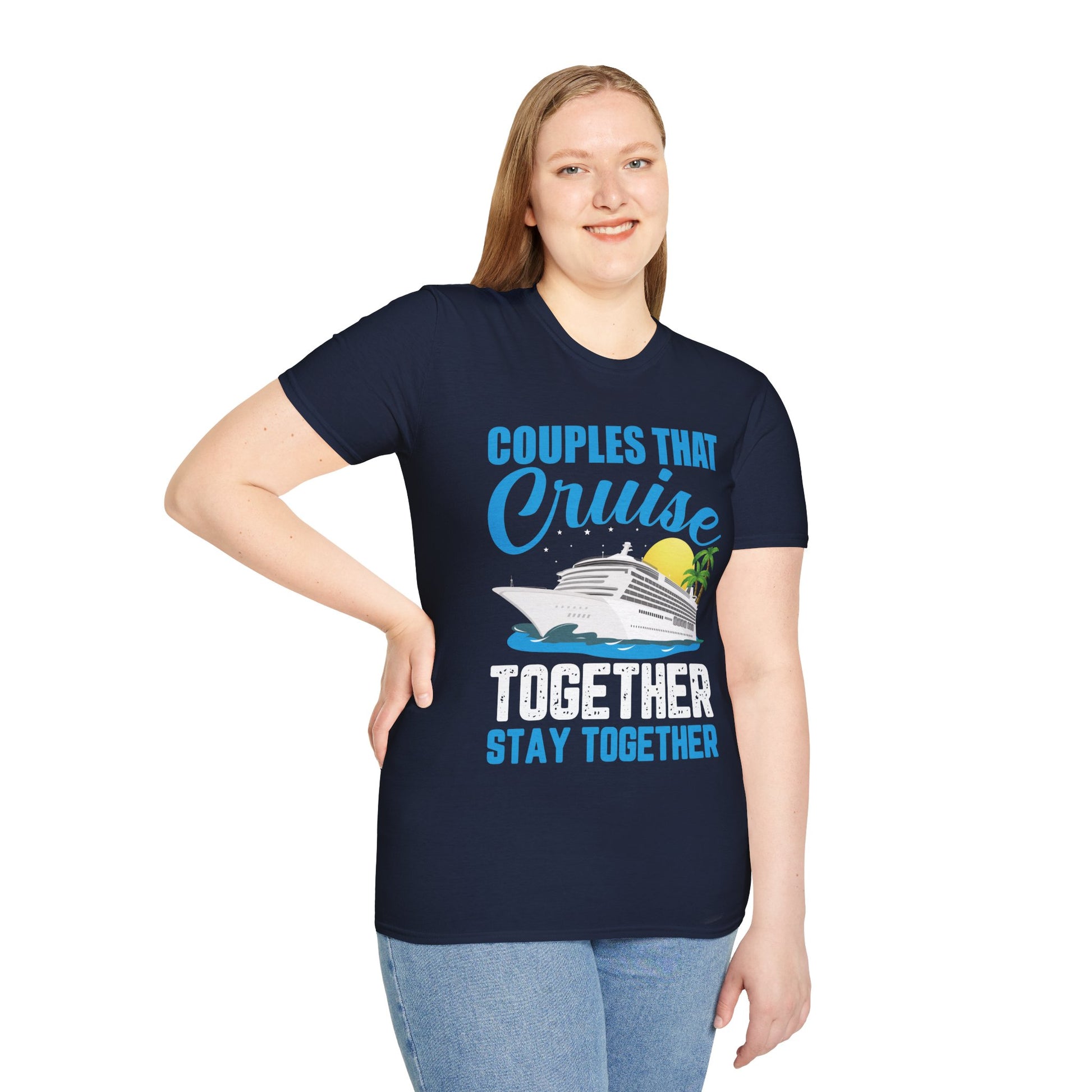 Couples That Cruise - Unisex Softstyle T-Shirt - OCDandApparel
