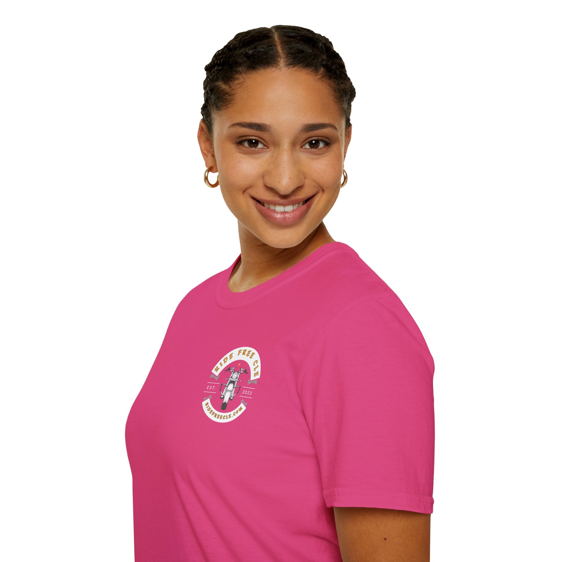 Ride Free CLE - Unisex Softstyle T-Shirt - OCDandApparel