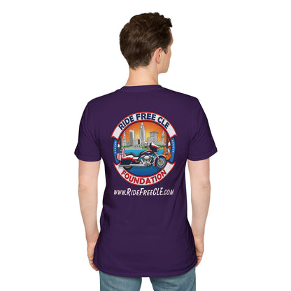 Ride Free CLE - Unisex Softstyle T-Shirt - OCDandApparel