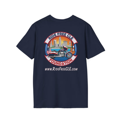 Ride Free CLE - Unisex Softstyle T-Shirt - OCDandApparel