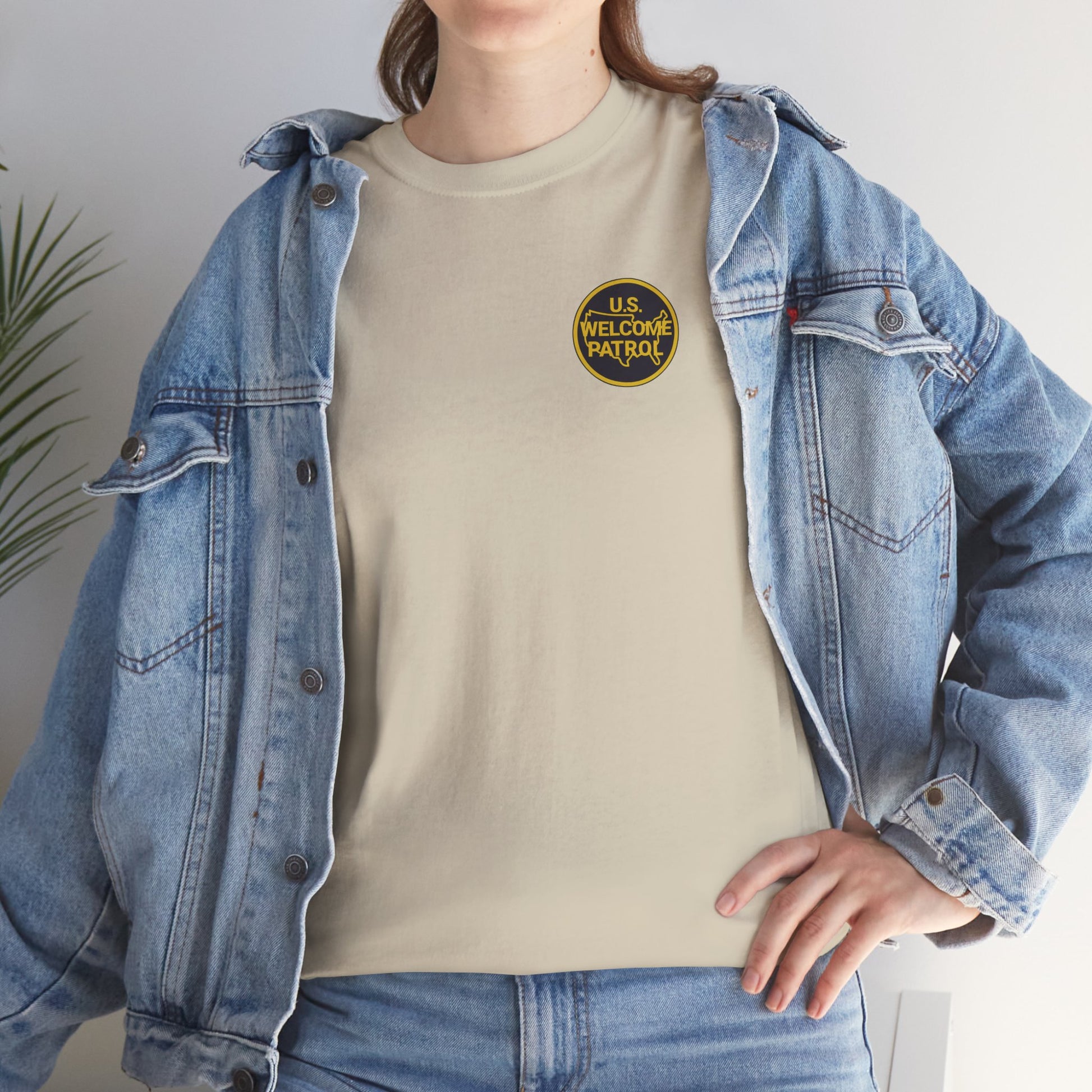 US Welcome Patrol Parody - Gildan Unisex Heavy Cotton Tee - OCDandApparel