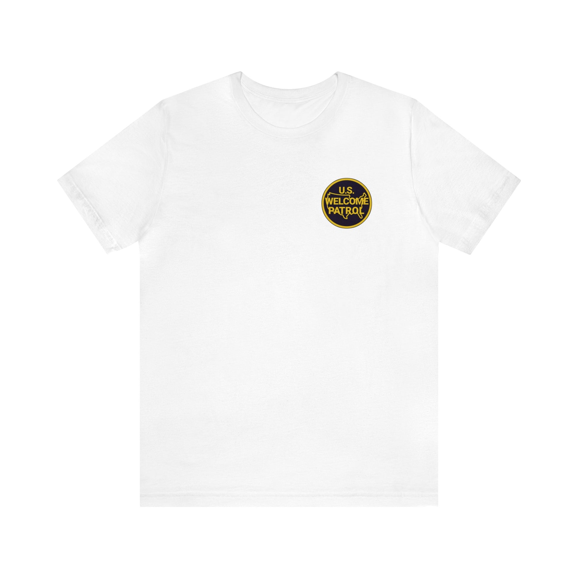 US Welcome Patrol Parody - Unisex Jersey Short Sleeve Tee - OCDandApparel