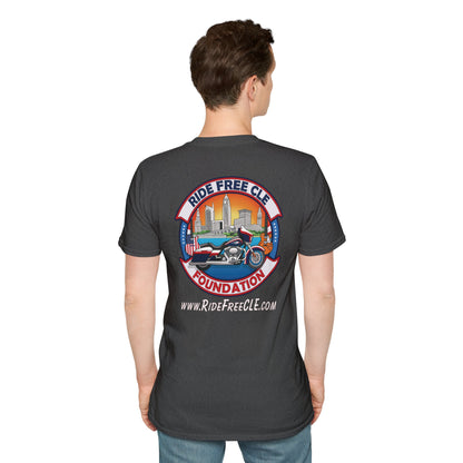 Ride Free CLE - Unisex Softstyle T-Shirt - OCDandApparel