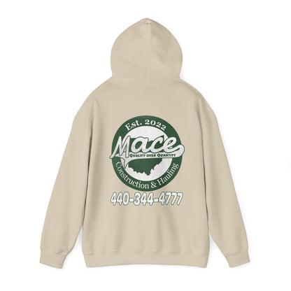 Mace Construction & Hauling - Unisex Heavy Blend™ Hooded Sweatshirt - OCDandApparel