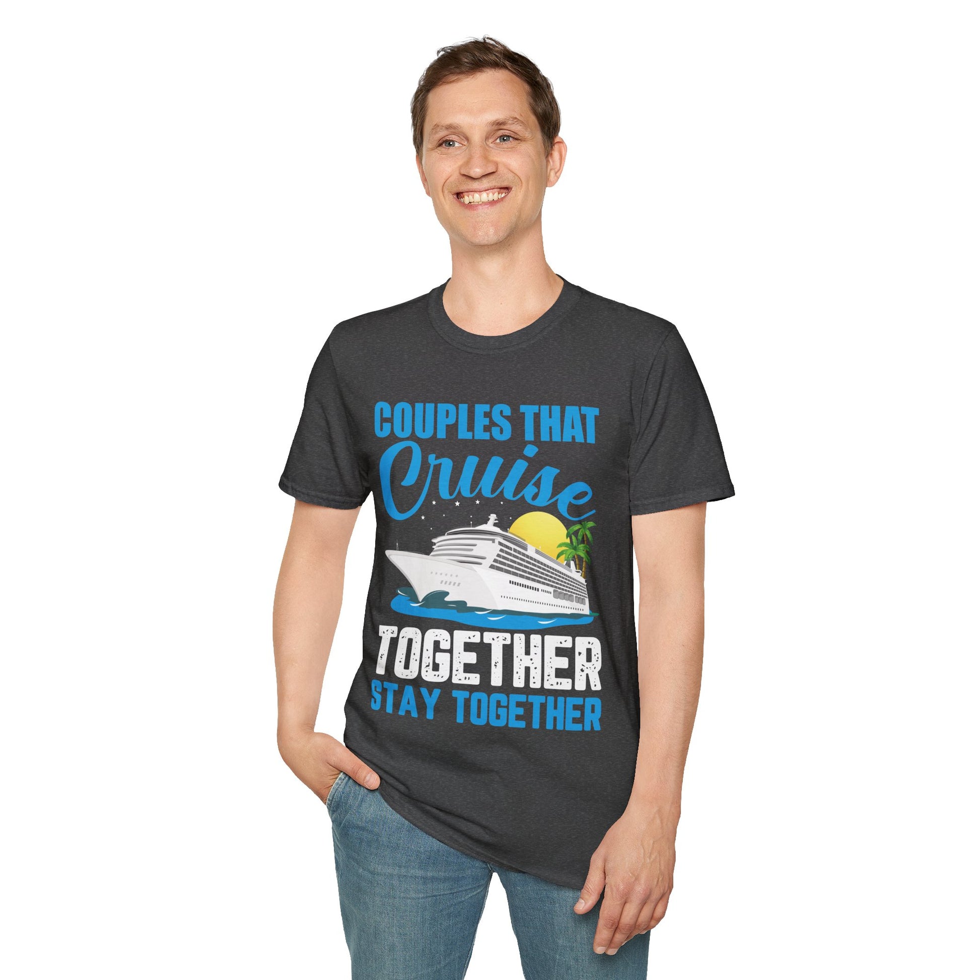 Couples That Cruise - Unisex Softstyle T-Shirt - OCDandApparel