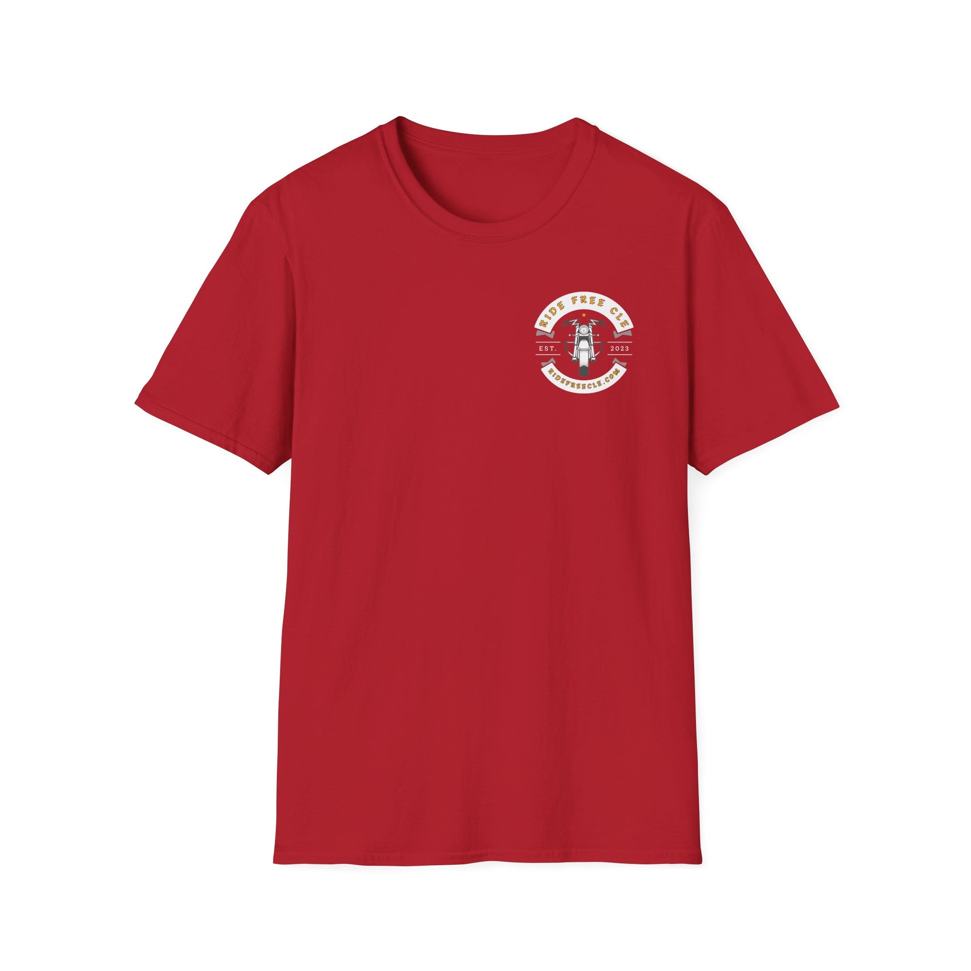 Ride Free CLE - Unisex Softstyle T-Shirt - OCDandApparel