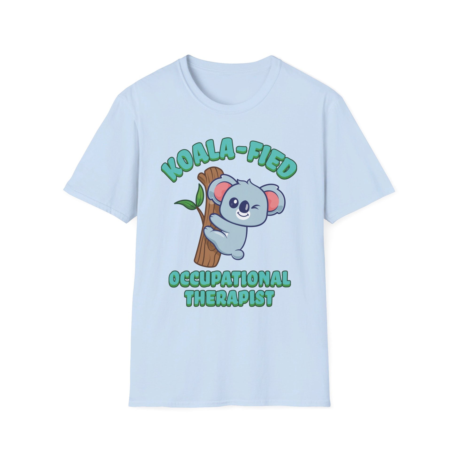 Koala-Fied Occupational Therapist - Unisex Softstyle T-Shirt - OCDandApparel