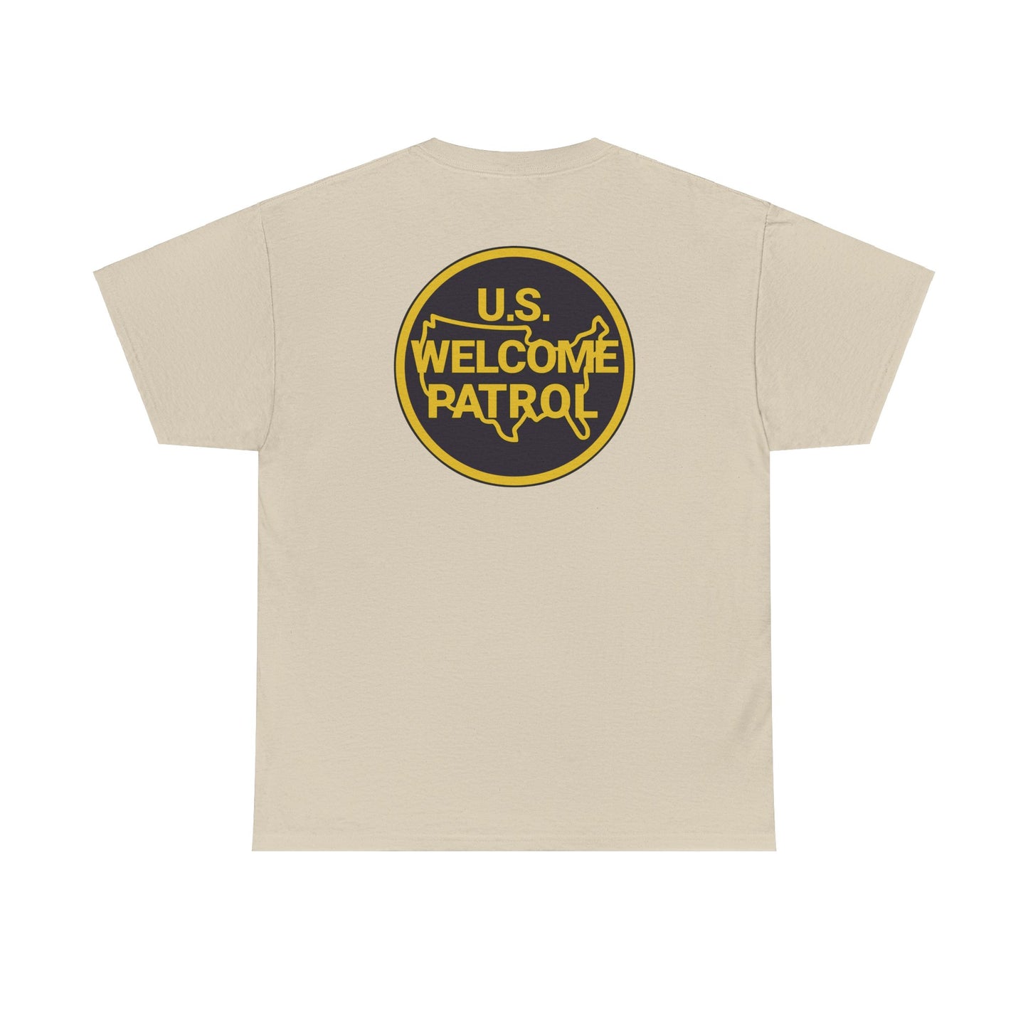 US Welcome Patrol Parody - Gildan Unisex Heavy Cotton Tee - OCDandApparel