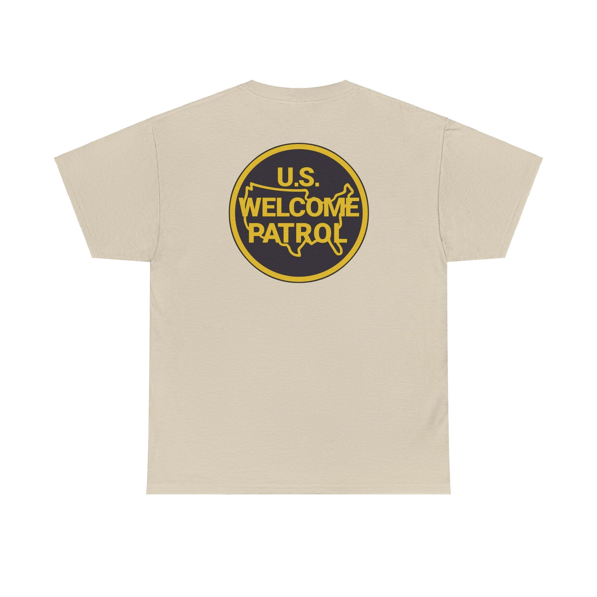 US Welcome Patrol Parody - Gildan Unisex Heavy Cotton Tee - OCDandApparel