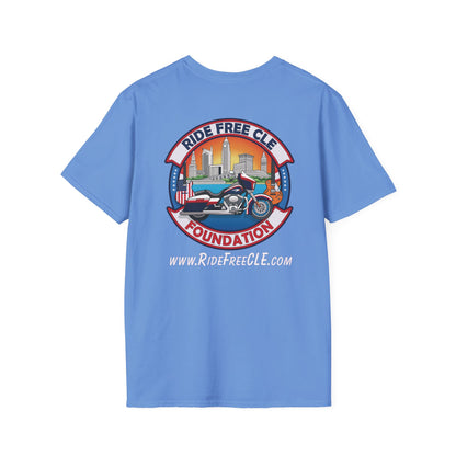 Ride Free CLE - Unisex Softstyle T-Shirt - OCDandApparel