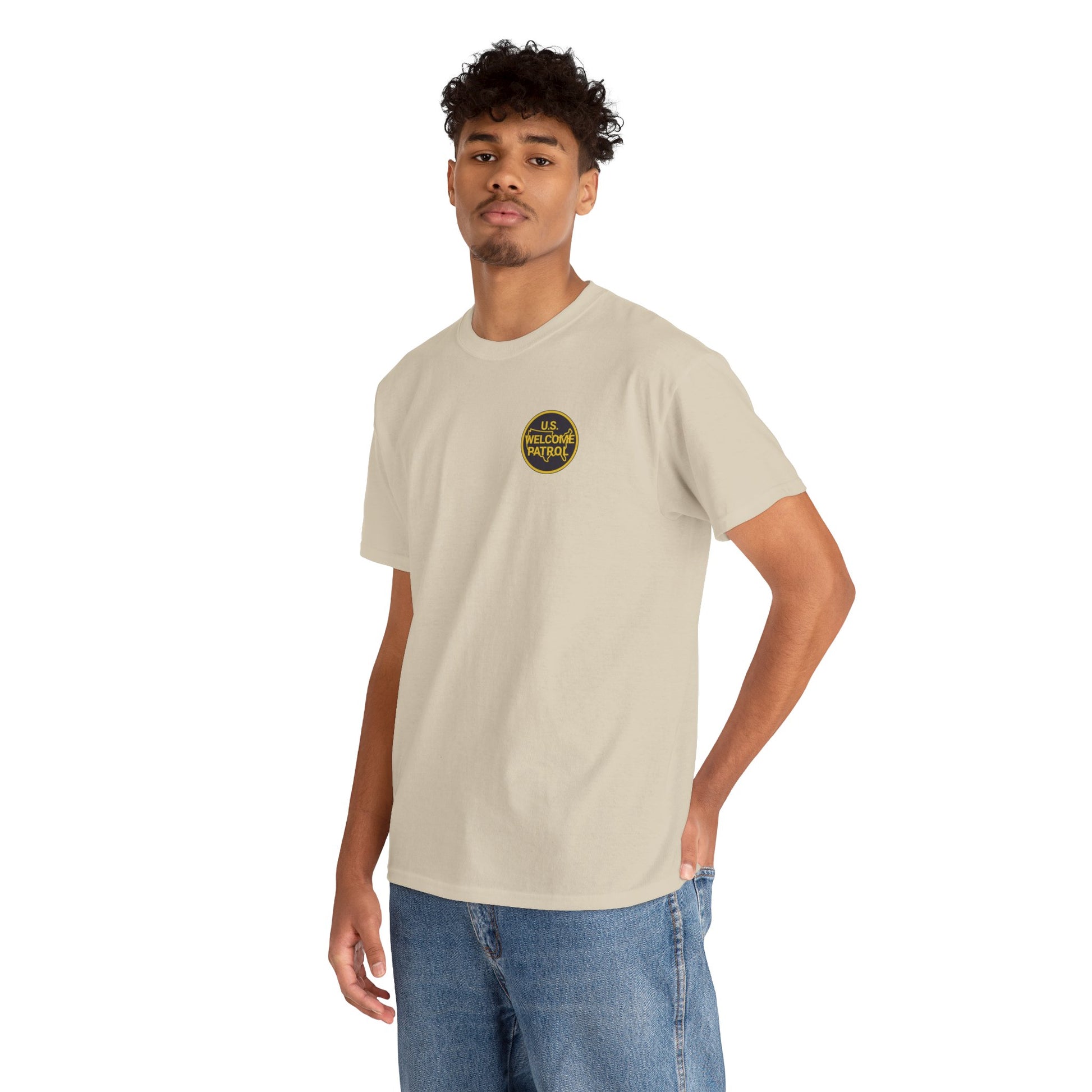 US Welcome Patrol Parody - Gildan Unisex Heavy Cotton Tee - OCDandApparel