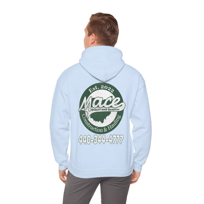 Mace Construction & Hauling - Unisex Heavy Blend™ Hooded Sweatshirt - OCDandApparel