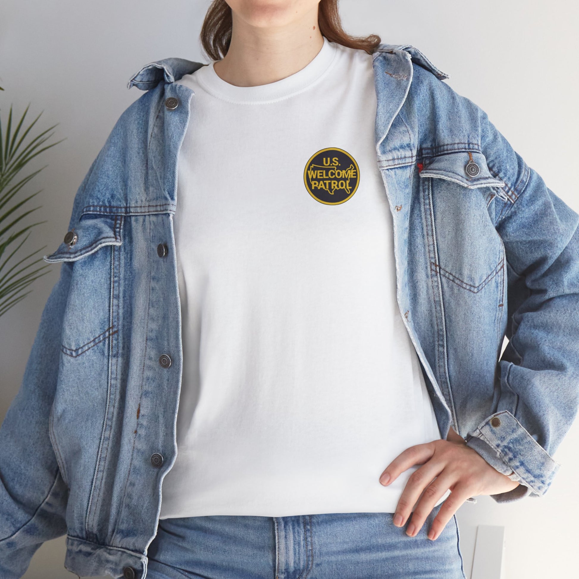 US Welcome Patrol Parody - Gildan Unisex Heavy Cotton Tee - OCDandApparel