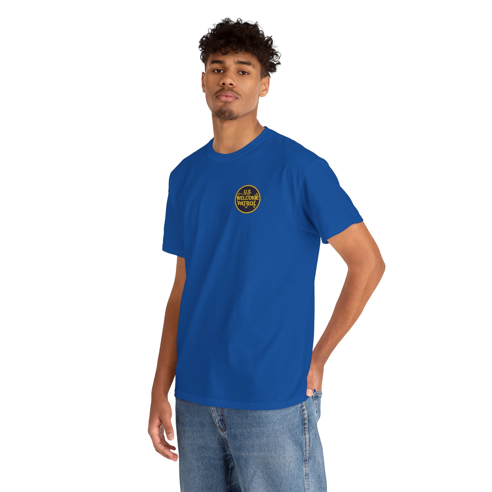 US Welcome Patrol Parody - Gildan Unisex Heavy Cotton Tee - OCDandApparel