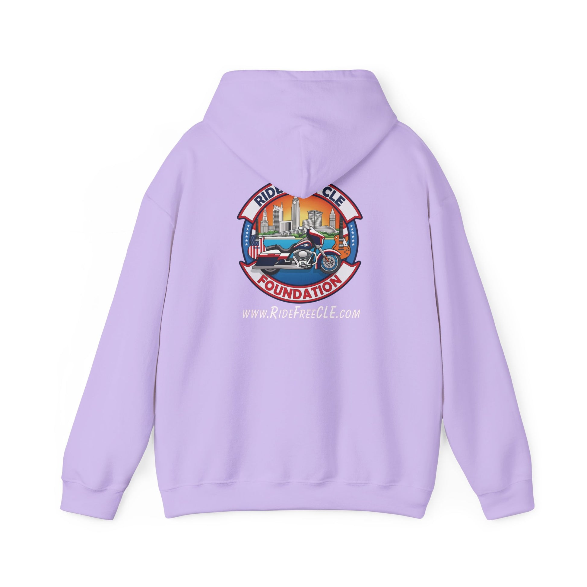 Ride Free CLE - Unisex Heavy Blend™ Hooded Sweatshirt - OCDandApparel