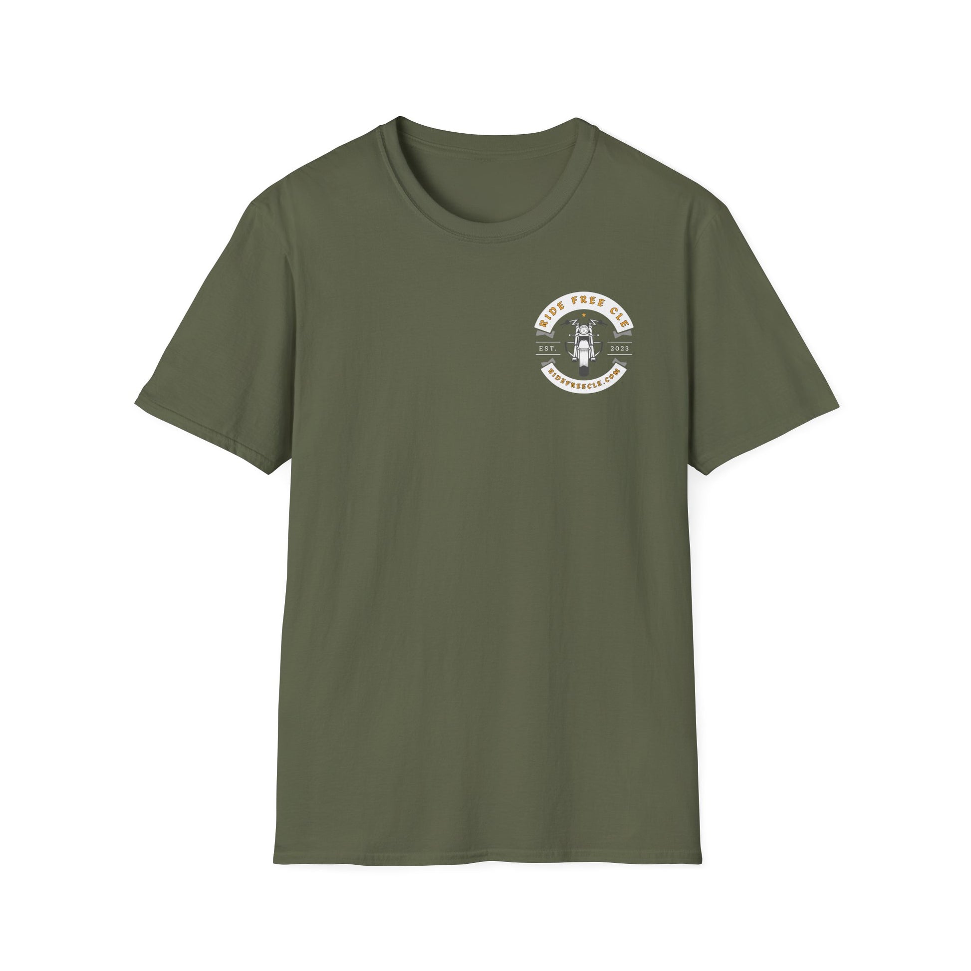 Ride Free CLE - Unisex Softstyle T-Shirt - OCDandApparel