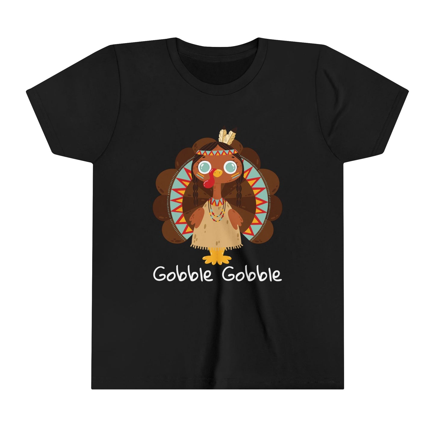 Native American Turkey - Youth Short Sleeve Tee - OCDandApparel