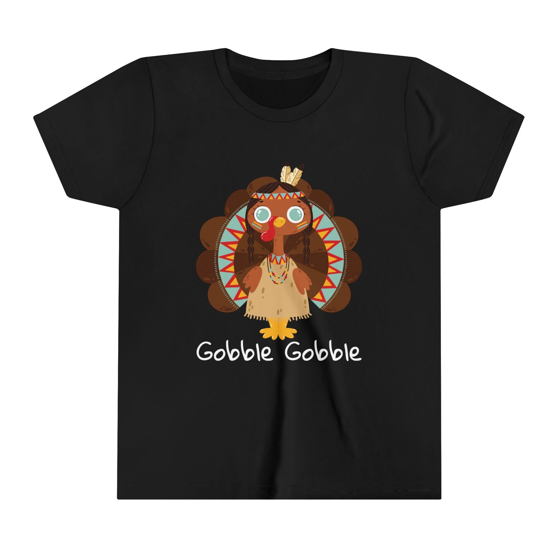 Native American Turkey - Youth Short Sleeve Tee - OCDandApparel