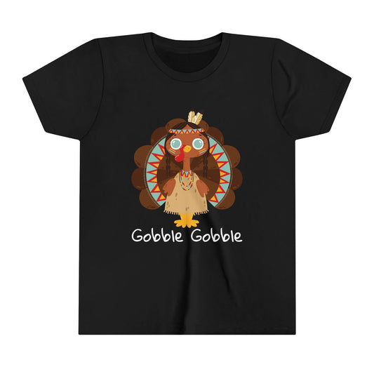 Native American Turkey - Youth Short Sleeve Tee - OCDandApparel