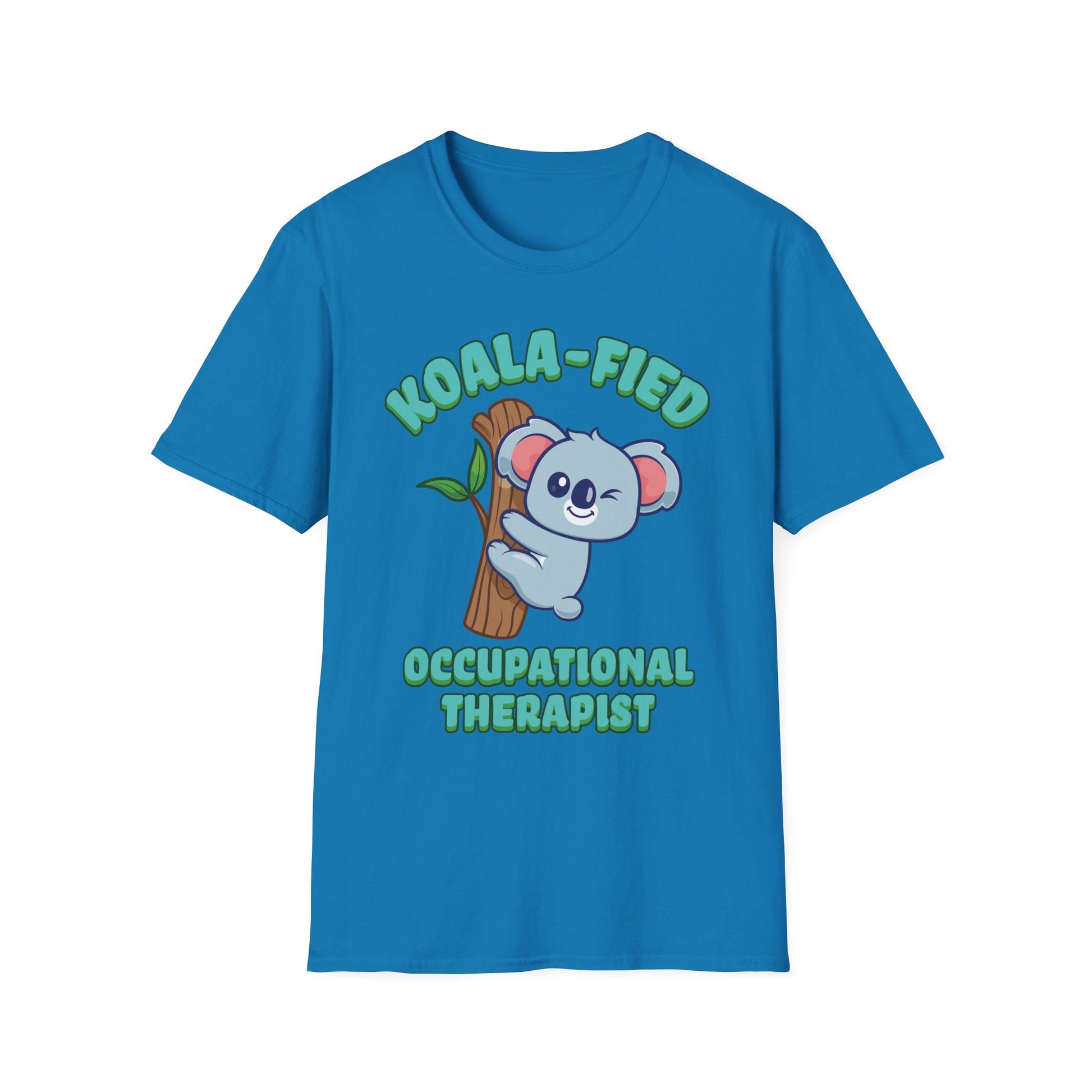 Koala-Fied Occupational Therapist - Unisex Softstyle T-Shirt - OCDandApparel
