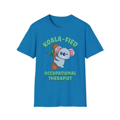 Koala-Fied Occupational Therapist - Unisex Softstyle T-Shirt - OCDandApparel