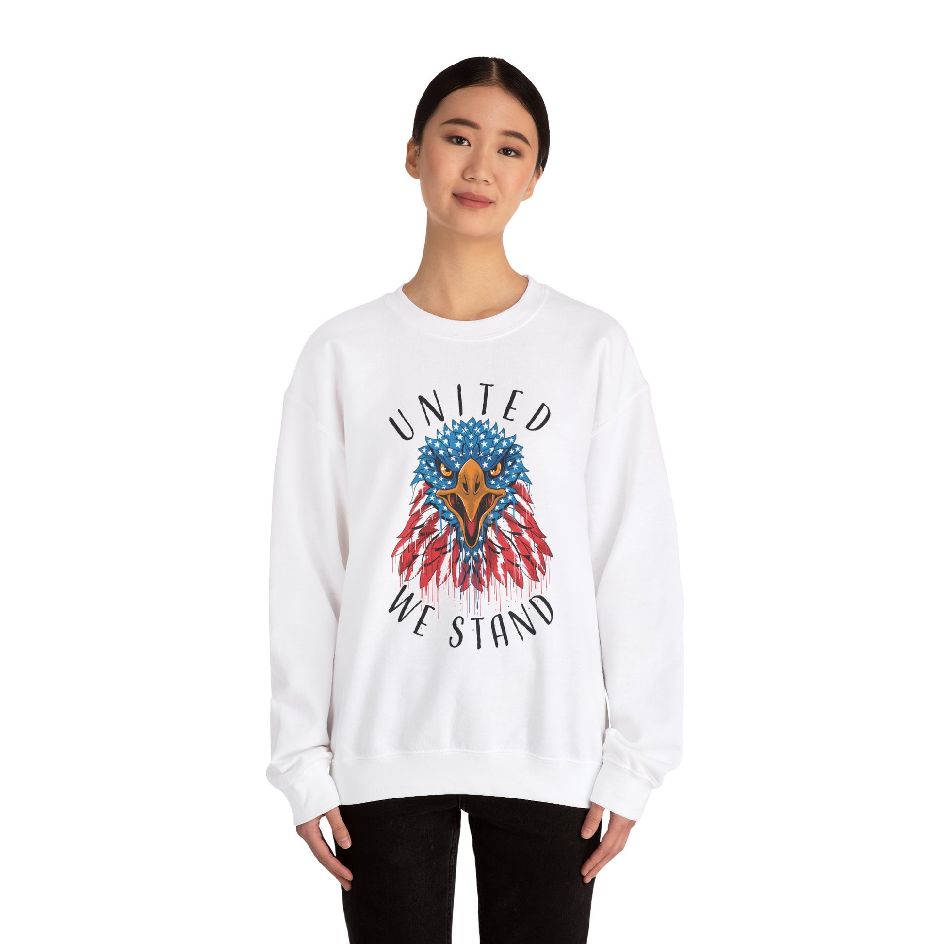 United We Stand - Unisex Heavy Blend™ Crewneck Sweatshirt - OCDandApparel