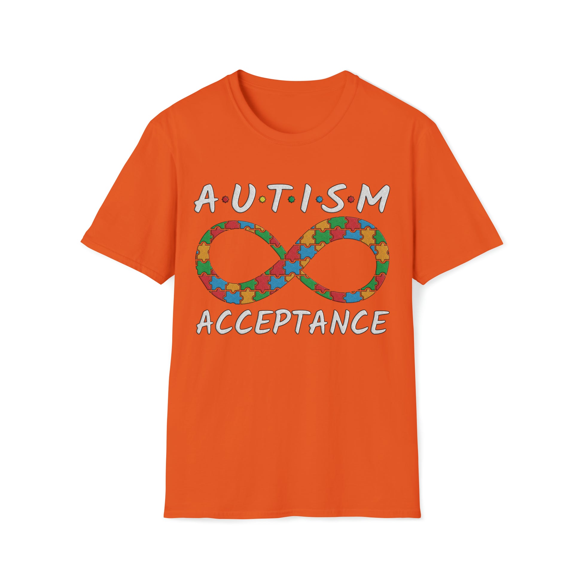 AUTISM ACCEPTANCE - Unisex Softstyle T-Shirt - OCDandApparel