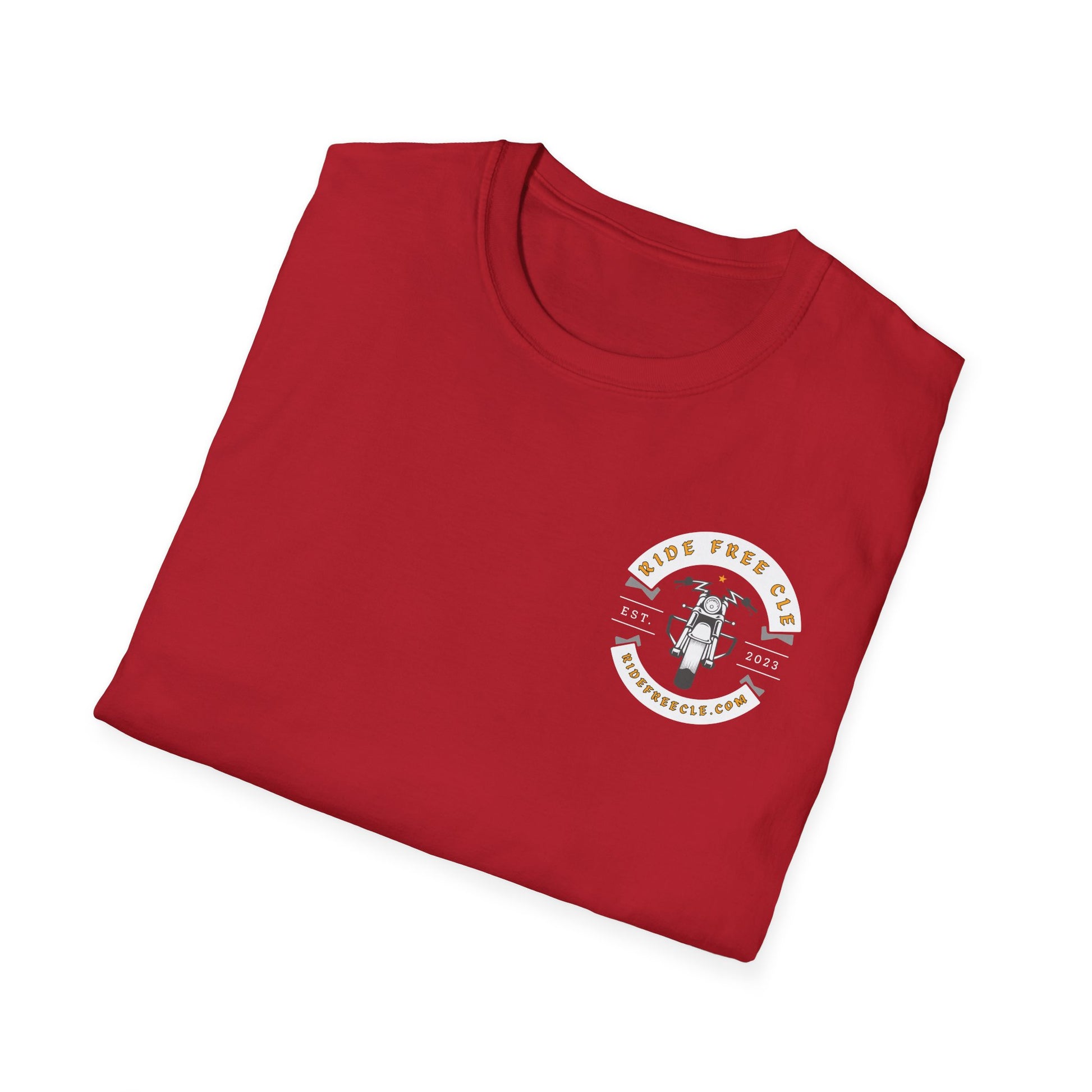 Ride Free CLE - Unisex Softstyle T-Shirt - OCDandApparel