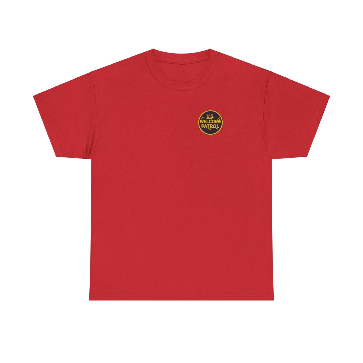 US Welcome Patrol Parody - Gildan Unisex Heavy Cotton Tee - OCDandApparel