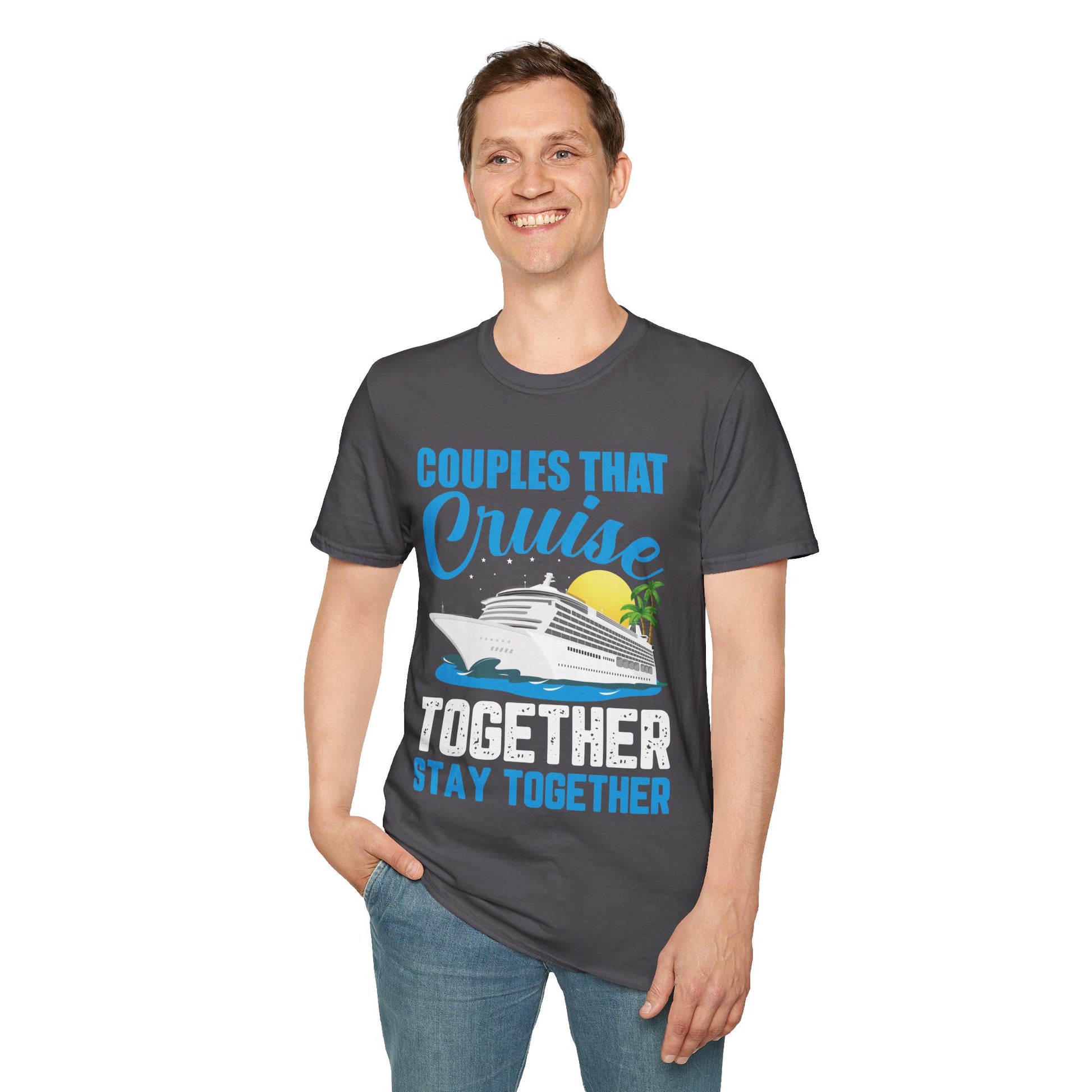 Couples That Cruise - Unisex Softstyle T-Shirt - OCDandApparel