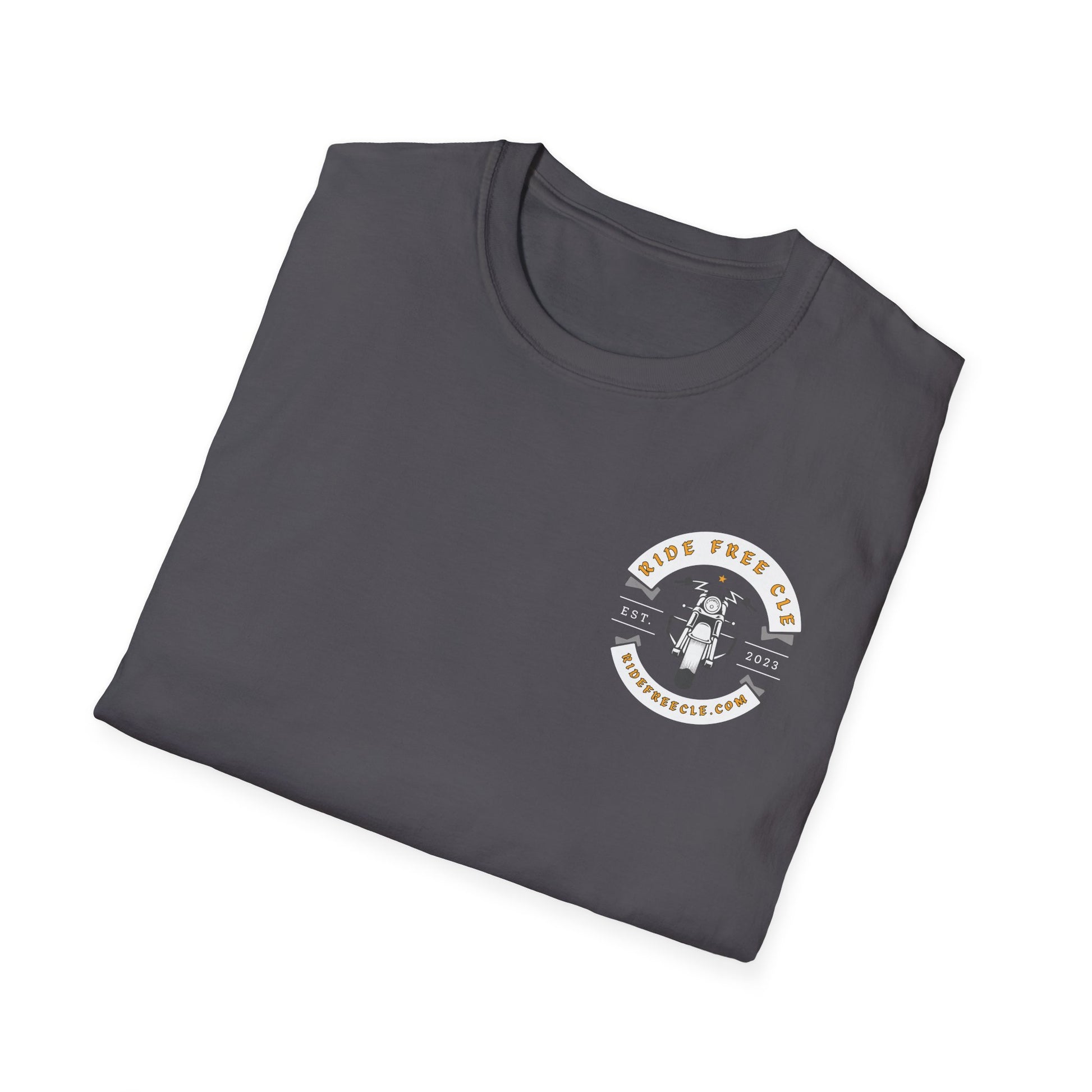 Ride Free CLE - Unisex Softstyle T-Shirt - OCDandApparel